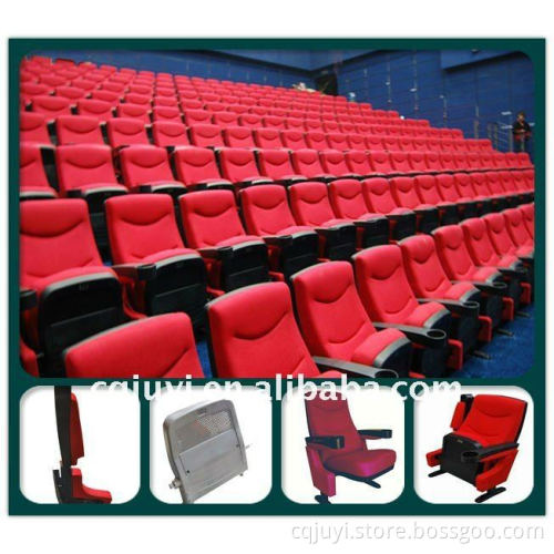 economic commercial used theater seats with cup holder JY-616